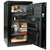 Home Series | 12  | Level 1 Security | 60 Minute Fire Protection | Dimensions: 42.25"(H) x 24.25"(W) x 20"(D) | Textured Black - Open Door