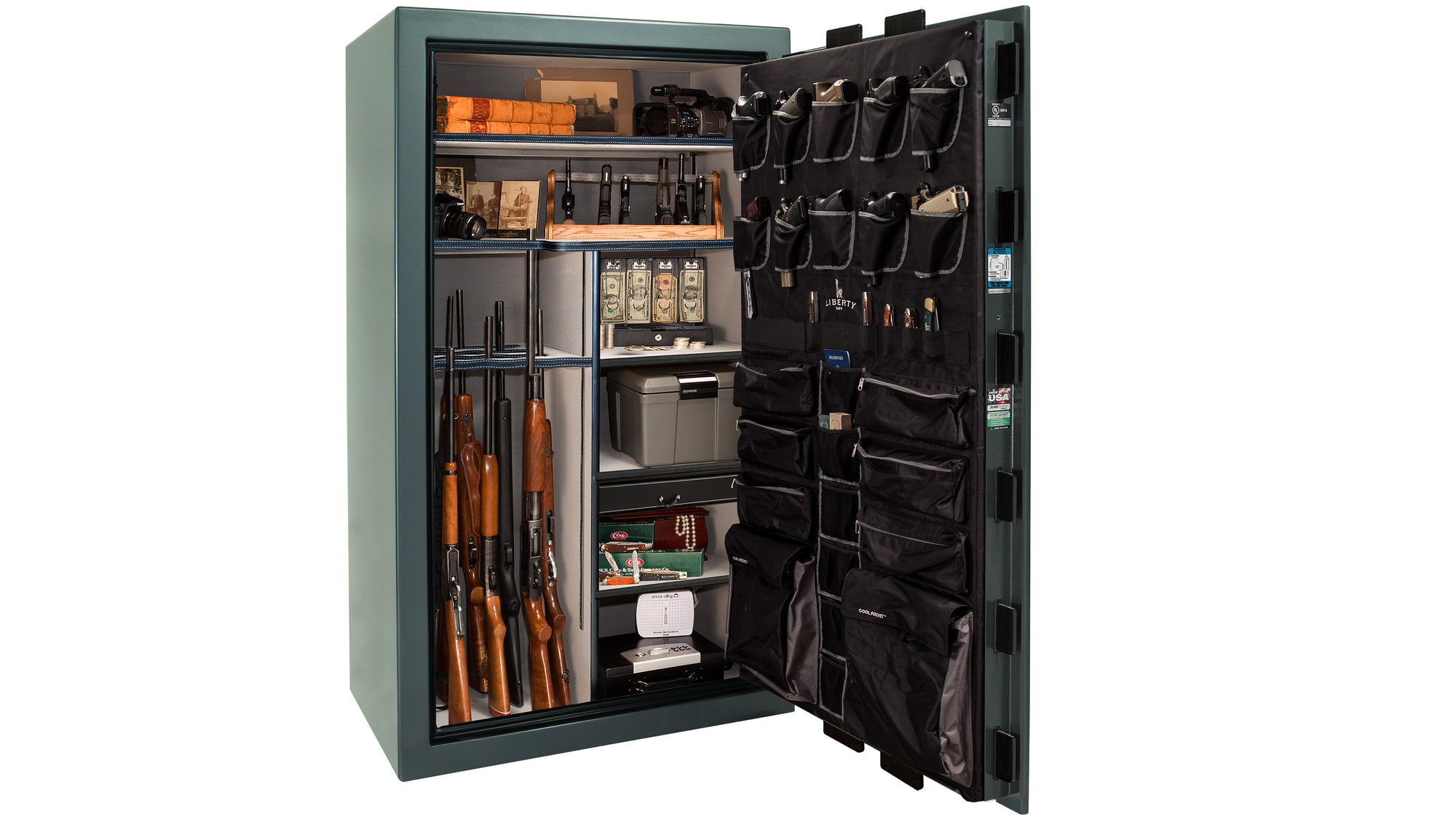 Lincoln 50 Forest Mist Gloss - Open Interior