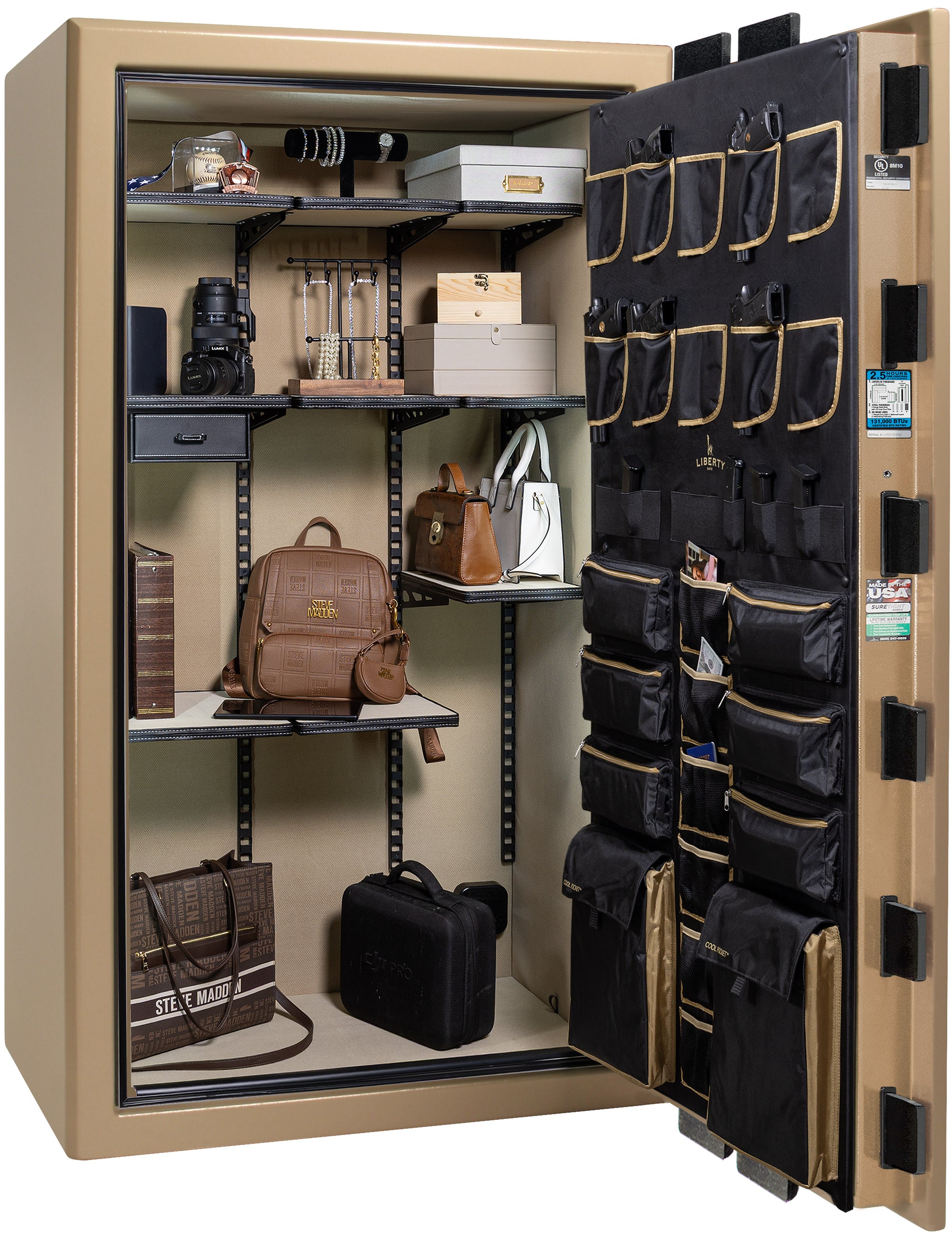 Presidential 50 Champagne Marble - Open Interior